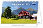 obálka: Tipy na výlety - stolní kalendář 2016