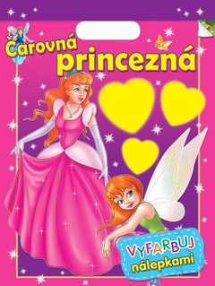 obálka: Čarovná Princezná - vyfarbuj nálepkami