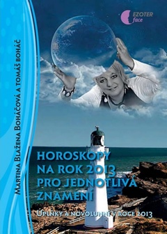 obálka: Horoskopy na rok 2013 pro jednotlivá znamení - Úplňky a novolunní v roce 2013