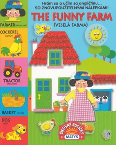 obálka: Znovupoužiteľné nálepky: Veselá farma (The funny farm)