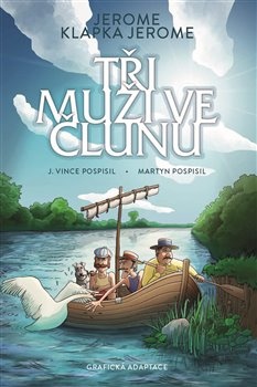 obálka: Tři muži ve člunu-komiks