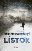 obálka: Jednosmerný lístok