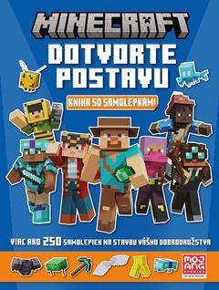 obálka: Minecraft - Dotvorte postavu - Kniha so samolepkami