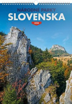 obálka: Národní parky Slovenska 2018 - nástěnný kalendář