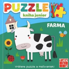 obálka: Farma - Puzzle kniha junior