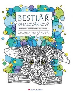 obálka: Bestiář omalovánkový - relaxační omalovánky pro dospělé