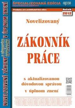 obálka: ZÁKONNÍK PRÁCE 16/12