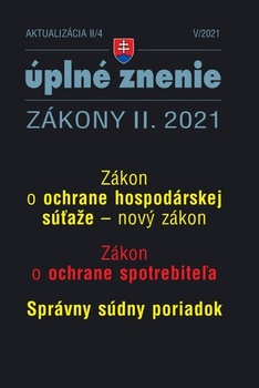 obálka: Aktualizácia II/4 V/2021