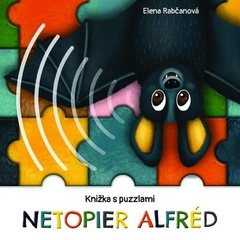 obálka: Netopier Alfréd - knižka s puzzlami