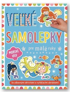 obálka: Morské víly - Veľké samolepky pre malé ruky