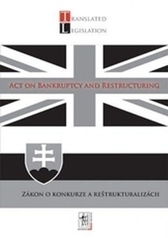 obálka: Act on Bankruptcy and Restructuring (k 1.1.2013)