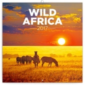 obálka: Divoká Afrika - nástěnný kalendář 2017