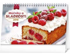 obálka: Múčniky a sladkosti - stolový kalendár 2019