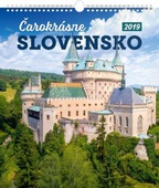 obálka: Čarokrásne Slovensko - nástenný kalendár 2019