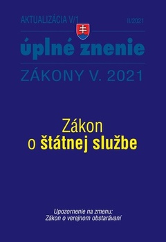 obálka: Aktualizácia V./1 2021