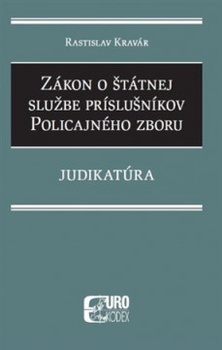 obálka: Zákon o štátnej službe príslušníkov Policajného zboru