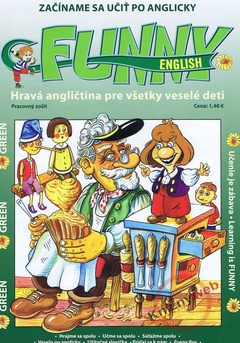 obálka: Funny English - Green - Pracovný zošit