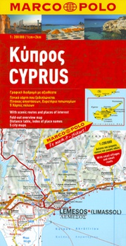 obálka: Cyprus 1:200 000 automapa