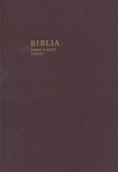 obálka: Biblia (baklažánová farba)