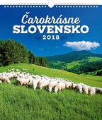 obálka: Čarokrásne Slovensko 2018 - nástěnný kalendář