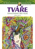 obálka: Tváře - omalovánky pro velké