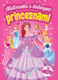 obálka: Maľovanka s krásnymi princeznami