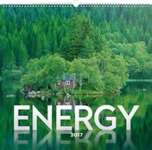 obálka: Energie - nástěnný kalendář 2017