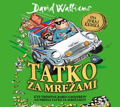 obálka: David Walliams | Audiokniha Tatko za mrežami