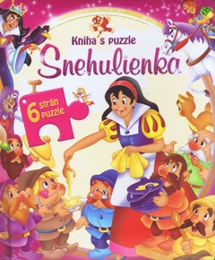 obálka: Snehulienka - kniha s puzzle