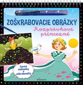 obálka: Zoškrabovacie obrázky – Rozprávkové princezné