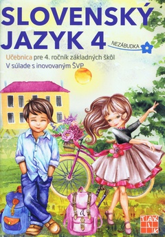 obálka: Slovenský jazyk 4 - učebnica