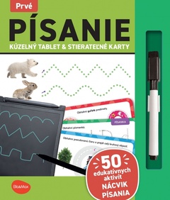 obálka: Kúzelný tablet & stierateľné karty –  Prvé PÍSANIE