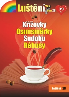 obálka: Luštění 28 - Křížovky, osmisměrky, sudoku, rébusy