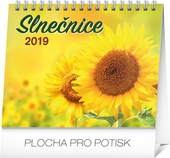 obálka: Slnečnice - stolový kalendár 2019