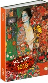 obálka: Týdenní magnetický diář Gustav Klimt - diář 2018